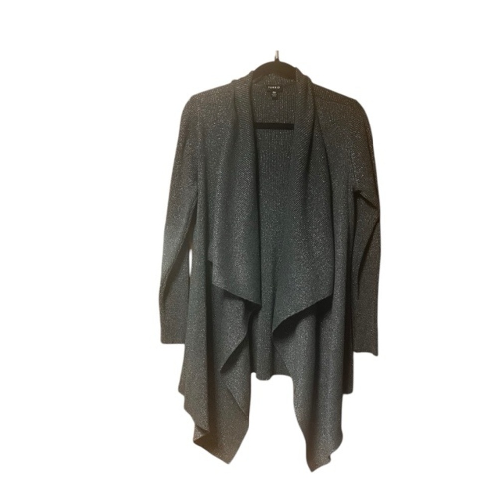 Torrid Ribbed Shawl Collar Cardigan Sweater - Picture 2 of 9